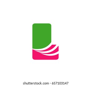 Letter L logo icon
