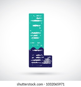 Letter L logo icon design template elements