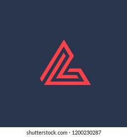 Letter L logo icon design template elements