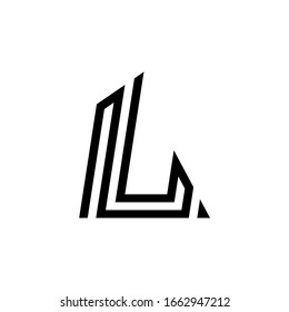 Letter L logo. Icon design. Template elements - vector sign