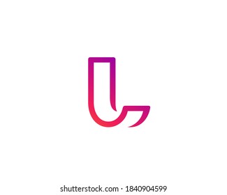 Letter L logo icon design template elements