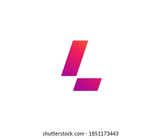 Letter L Logo Icon Design Template Stock Vector (Royalty Free ...