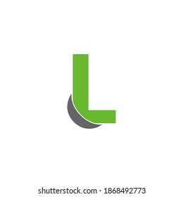 Letter L logo icon design concept illustration