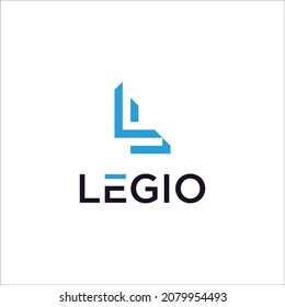 Letter L logo icon design element template