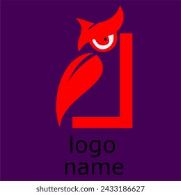 
Letter L logo icon design template elements. Initial letter L logo with bird icon, trendy style. Usable for Branding and Business Logos.