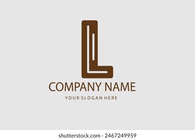 Letter L logo icon design template elements
