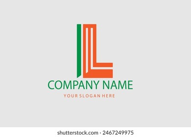 Letter L logo icon design template elements