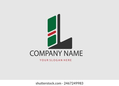 Letter L logo icon design template elements