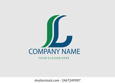 Letter L logo icon design template elements