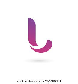 Letter L logo icon design template elements 