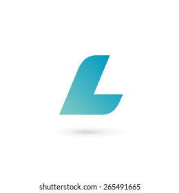 Letter L logo icon design template elements
