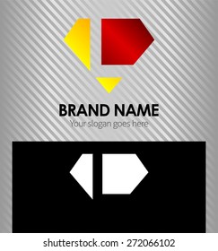 Letter L logo icon design template elements
