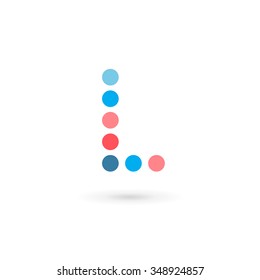 Letter L logo icon design template elements