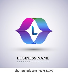 letter L logo icon design template elements for your application or company identity.