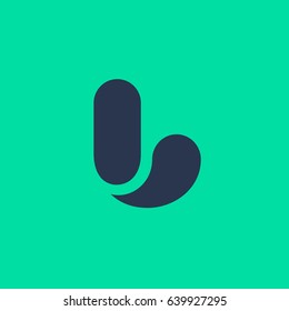 Letter L logo icon design template elements