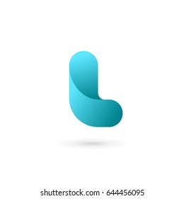 Letter L logo icon design template elements