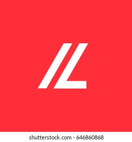 Letter L logo icon design template elements