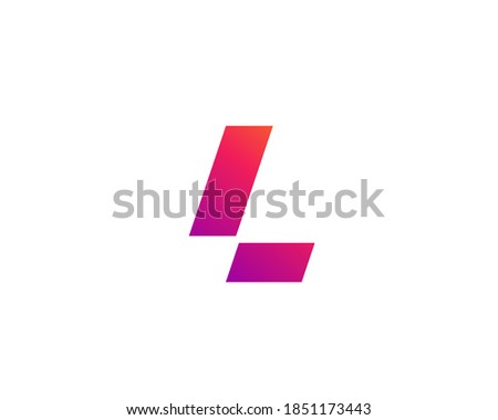 Letter L logo icon design template elements