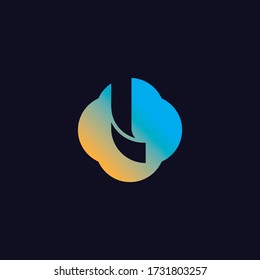 Icono del logotipo de la letra L y plantilla de diseño vectorial.