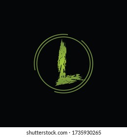 Icono del logotipo de la letra L y plantilla de diseño vectorial.