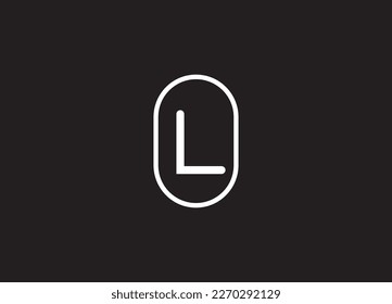 Letter L logo icon and monogram logo design