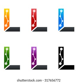 Letter L logo icon vector design