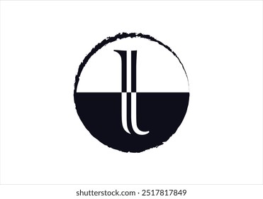 Letter L logo initial design template