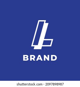 Letter L logo, Ll Logo, Letter L, Ls Simple Logo