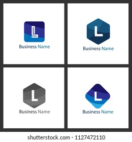 Letter L Logo Set Design
