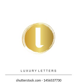Letter L Logo Simple Elegant Initial Sign Symbol Icon.