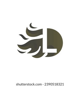 Logo des Buchstaben L oder Design der Symbolvorlage