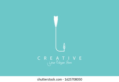 Letter L logo or symbol vector illustration