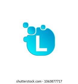 letter L logo template