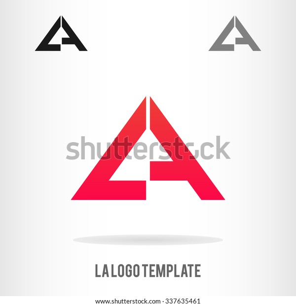 Letter L Logo Template Stock Vector (Royalty Free) 337635461