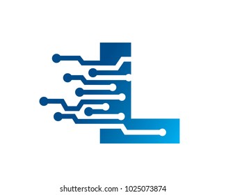 Diseño de plantilla de logotipo de carta L, Emblem, Concepto de diseño, símbolo creativo, icono