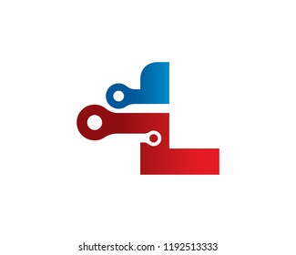 Letter L Logo Template Design Vector, Emblem, Concept Design, Creative Symbol, Icon