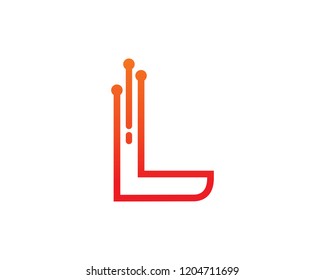 Letter L Logo Template Design Vector, Emblem, Concept Design, Creative Symbol, Icon