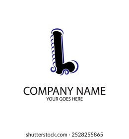 letter l logo that is unique and simple