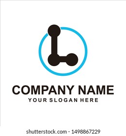 letter L logo vector design