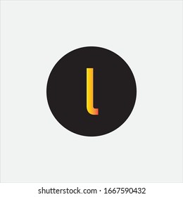 Letter l logo vector design