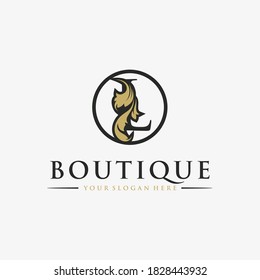 letter L luxury vector logo