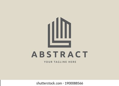 letter l, i and m logo template