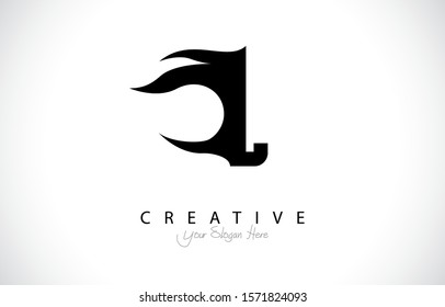 Letter L Modern Trendy Design Logo Concept. Creative Icon Logo in monogram style Vector Illustration.