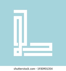 Letter L Monogram Logo Design