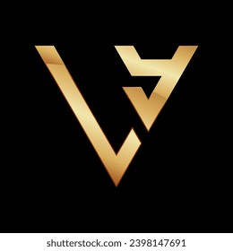 Diseño del logotipo de la carta L monograma