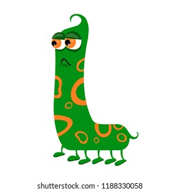 Letter L Monster. Vector quality.