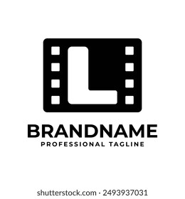 Letter L Movie Logo, Perfect for Film Production Studios