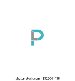 Letter L and P Logo Design