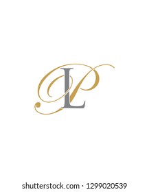 Letter L And P Logo Icon 001