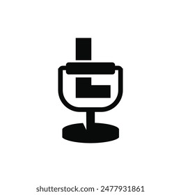 Letter L Podcast mic logo icon vector template.eps
